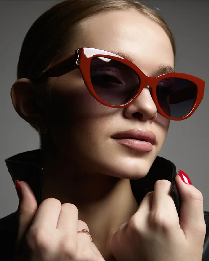 Purple Hibiscus sunglasses